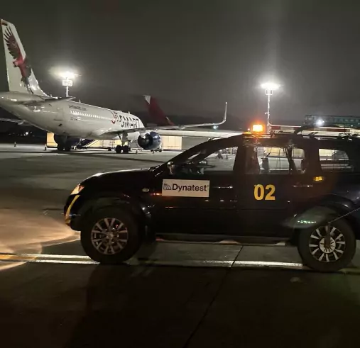 Equipo MFV de Strinso realizando el Plan de gestión del aeropuerto el dorado