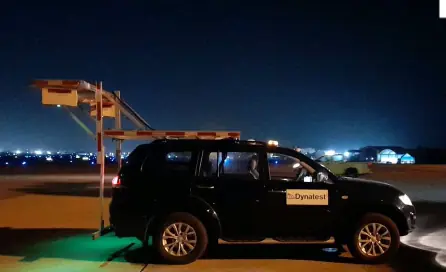 Veículo Multifunção (MFV) avaliando o Aeroporto de Barranquilla”