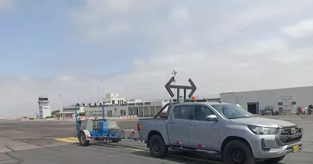 Pavement maintenance on the airside